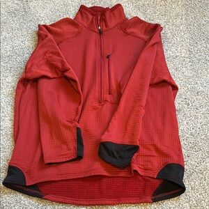 Patagonia Red Half-Zip Pullover